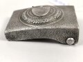 Reichsarbeitsdienst, Koppelschloss aus Aluminium, datiert 1936, entnazifiziert