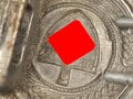 Reichsarbeitsdienst, Koppelschloss aus Aluminium, datiert 1936, entnazifiziert