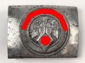 Koppelschloss für Angehörige der Hitlerjugend. Eisen gereinigt, M4/ 110