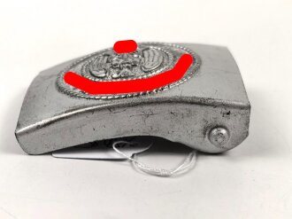 Koppelschloss für Angehörige der Hitlerjugend. Eisen lackiert, ohne Herstellermarkierung
