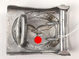 Luftwaffe, Koppelschloss für Mannschaften , Aluminium durchgeprägt