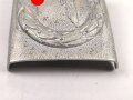 Luftwaffe, Koppelschloss für Mannschaften , Aluminium durchgeprägt