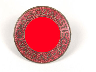 Mitgliedsabzeichen für Angehörige der NSDAP. Hersteller M1/104. Getragenes Stück