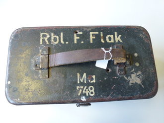 Behälter zum Rundlickfernrohr Flak, Originallack
