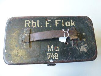 Behälter zum Rundlickfernrohr Flak, Originallack