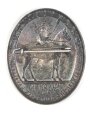 Blechabzeichen " Waffentag der Deutschen Kavallerie München 1934"
