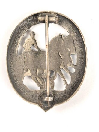 Deutsches Fahrerabzeichen in silber, Zink versilbert,...