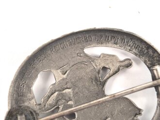 Deutsches Fahrerabzeichen in silber, Zink versilbert, Hersteller Steinhauer & Lück Lüdenscheid