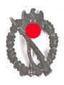 Infanteriesturmabzeichen , Zink mit resten der versilberung, Gegenhaken neuzeitlich wieder angelötet