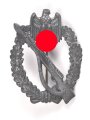 Infanteriesturmabzeichen , Zink mit resten der versilberung, Gegenhaken neuzeitlich wieder angelötet