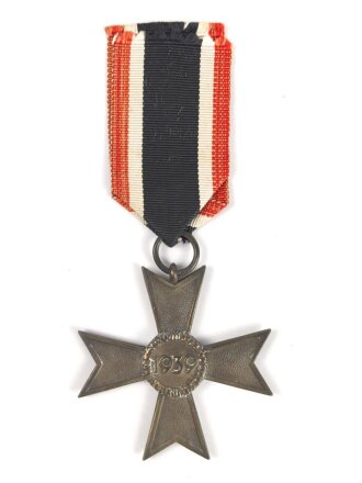 Kriegsverdienstkreuz 1939,  2. Klasse. Buntmetall, an frühem Band