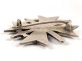 Kriegsverdienstkreuz 1939,  1. Klasse mit Schwertern. Buntmetall, Hersteller 43 für Julius Bauer Söhne, Zella-Mehlis