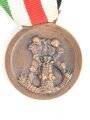 Deutsch Italienische Erinnerungsmedaille an den Feldzug in Afrika ,  bronze, am Band