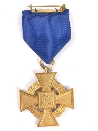Treudienst Ehrenzeichen in gold für 40 Jahre, an...