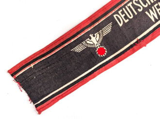 Armbinde "Deutscher Volkssturm Wehrmacht"...