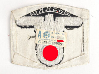 NS Kraftfahr Korps NSKK , Emblem für das Sporthemd , Breite 11cm