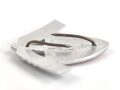 Reichsarbeitsdienst,  Mützenabzeichen für Mannschaften. Aluminium, datiert 1937, 100% Lack