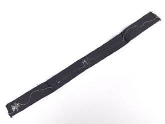 Reichsarbeitsdienst, Ärmelband für Führer "R" für Führer im Rheinland. Gesamtlänge 36cm