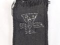 Reichsarbeitsdienst, Ärmelband für Führer "R" für Führer im Rheinland. Gesamtlänge 36cm