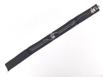 Reichsarbeitsdienst, Ärmelband für Mannschaften "R" für Rheinland. Gesamtlänge 37cm