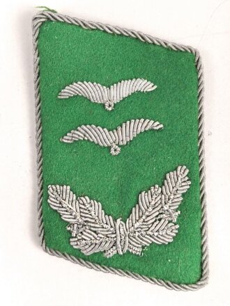 Luftwaffe, Paar Kragenspiegel für einen Oberleutnant der Felddivision
