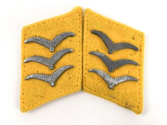 Luftwaffe, Paar Kragenspiegel für einen...