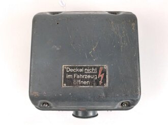 Umformer U 30 b datiert 1945. Gehäuse überlackiert. Funktion nicht geprüft