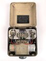 Umformer U 30 b datiert 1945. Gehäuse überlackiert, Deckel Originallack. Funktion nicht geprüft
