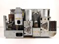 80 Watt Sender a  ( 80 W.S.a ) datiert 1941 ( für Panzerspähwagen und Schützenpanzer) Frontplatte Originallack, Gehäuse beilackiert,  Funktion nicht geprüft