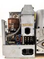 80 Watt Sender a  ( 80 W.S.a ) datiert 1941 ( für Panzerspähwagen und Schützenpanzer) Frontplatte Originallack, Gehäuse beilackiert,  Funktion nicht geprüft