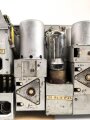 80 Watt Sender a  ( 80 W.S.a ) datiert 1941 ( für Panzerspähwagen und Schützenpanzer) Frontplatte Originallack, Gehäuse beilackiert,  Funktion nicht geprüft
