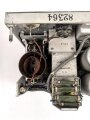 80 Watt Sender a  ( 80 W.S.a ) datiert 1941 ( für Panzerspähwagen und Schützenpanzer) Frontplatte Originallack, Gehäuse beilackiert,  Funktion nicht geprüft
