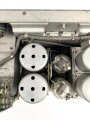 80 Watt Sender a  ( 80 W.S.a ) datiert 1941 ( für Panzerspähwagen und Schützenpanzer) Frontplatte Originallack, Gehäuse beilackiert,  Funktion nicht geprüft