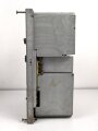 80 Watt Sender a  ( 80 W.S.a ) datiert 1941 ( für Panzerspähwagen und Schützenpanzer) Frontplatte Originallack, Gehäuse beilackiert,  Funktion nicht geprüft