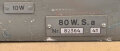 80 Watt Sender a  ( 80 W.S.a ) datiert 1941 ( für Panzerspähwagen und Schützenpanzer) Frontplatte Originallack, Gehäuse beilackiert,  Funktion nicht geprüft