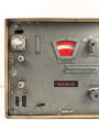 80 Watt Sender a  ( 80 W.S.a ) datiert 1941 ( für Panzerspähwagen und Schützenpanzer) Frontplatte Originallack, Gehäuse beilackiert,  Funktion nicht geprüft
