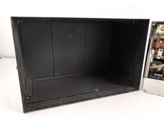 80 Watt Sender a  ( 80 W.S.a ) datiert 1944 ( für Panzerspähwagen und Schützenpanzer) Originallack, Funktion nicht geprüft