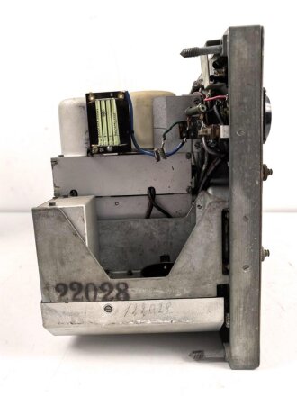 80 Watt Sender a  ( 80 W.S.a ) datiert 1944 ( für Panzerspähwagen und Schützenpanzer) Originallack, Funktion nicht geprüft