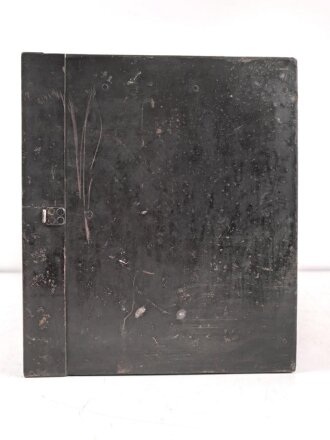 80 Watt Sender a  ( 80 W.S.a ) datiert 1944 ( für Panzerspähwagen und Schützenpanzer) Originallack, Funktion nicht geprüft