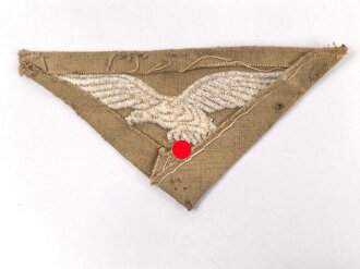 Luftwaffe, Brustadler für ein Tropenhemd, getragenes Stück