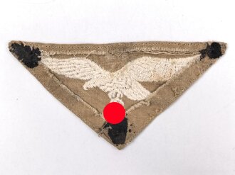 Luftwaffe, Brustadler für ein Tropenhemd, getragenes Stück