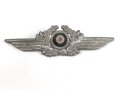 Luftwaffe, Schwinge für eine Schirmmütze, Zink, die Splinte wohl neuzeitlich angelötet