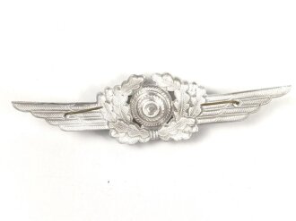Luftwaffe, Schwinge für eine Schirmmütze, Aluminium, ungetragen