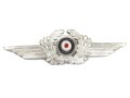 Luftwaffe, Schwinge für eine Schirmmütze, Aluminium, ungetragen