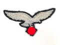 Luftwaffe , Brustadler für Offiziere, getragenes Stück
