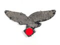 Luftwaffe , Brustadler für Offiziere, getragenes Stück