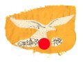 Luftwaffe , Teil eines Fahrzeugstander für ein Kampfgeschwader ? Breite 17cm