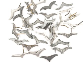 Luftwaffe , Konvolut Schwingen für Kragenspiegel, meist defekt