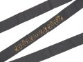 Kriegsmarine Mützenband, diverse kleine Löcher, Gesamtlänge 141cm
