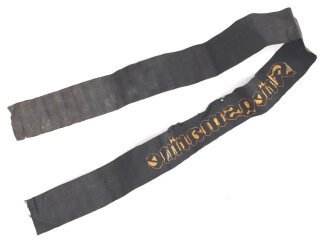 Kriegsmarine Mützenband,  Gesamtlänge 61cm